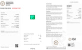 Natural Emerald – Certified by IGI | 7.18 Carats | Emerald Cut | Report No. 612303056